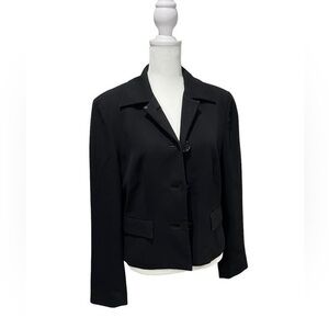 Valerie‎ Stevens Y2K Vintage Black Blazer